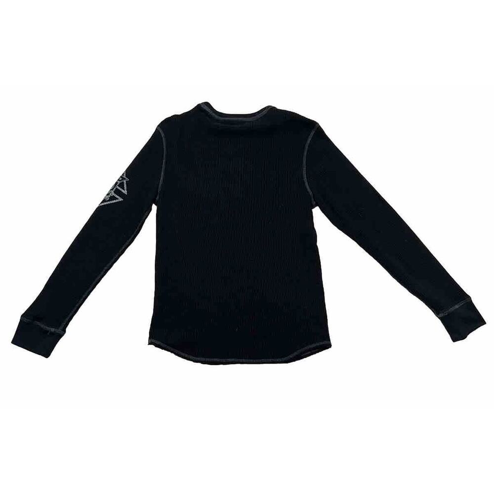 Sinister Long Sleeve Waffle Tshirt Mens Size Small Skull Snake MMA - Picture 2 of 8